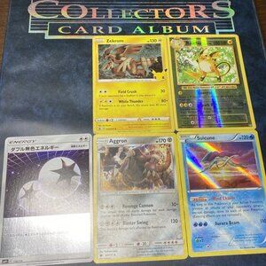 Pokémon TCG Holo Lot – Raichu Evolutions, Suicune, Zekrom